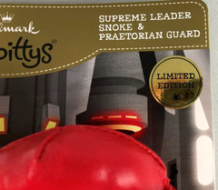 Hallmark Star Wars Itty Bitty Supreme Leader Snoke & Praetorian Guard Plush New