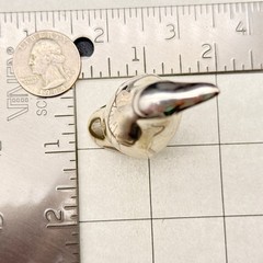 Vintage David Andersen Norway Pengiun Sterling Silver Shaker – Missing Cap