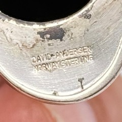Vintage David Andersen Norway Pengiun Sterling Silver Shaker – Missing Cap