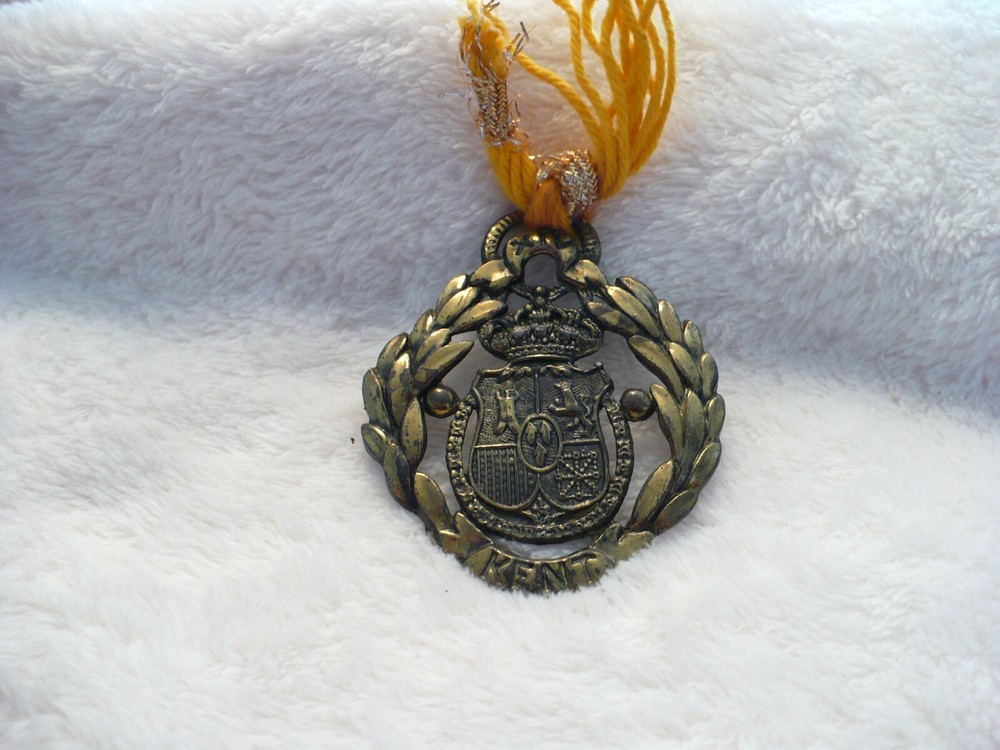 NA- KENT CREST MEDALLION (MADE IN OCCUPIED JAPAN) #21300