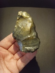 Lower Paleolithic – fine unifacial Acheulean scraper. c.450,000+ BP.