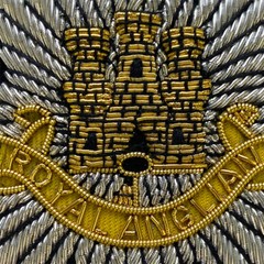 Royal Anglian Regiment Blazer Badge Embroidered British Army