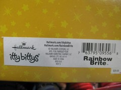8 Hallmark Itty Bittys Rainbow Brite Hammy Indigo Red Butler Romeo Lucky Champ