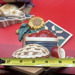 Vintage 3 pc Set Home Interiors 3-D Country Kitchen Decor Wall Plaques
