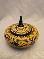 Ancient Greek Replica Hand Painted Geometric Circa 800 700 Exact Copy Pottery