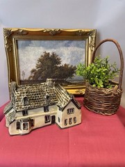 Tey Pottery RUPERT BROOKE’S COTTAGE Britain In Miniature Handcrafted Model