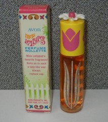 Avon Vintage MISS LOLLYPOP Perfumed Rollette NEW IN BOX NOS Lollipop