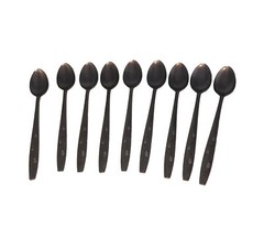 9 Stainless Steel Mcm Japan Long Ice Tea Spoons Vintage Fun