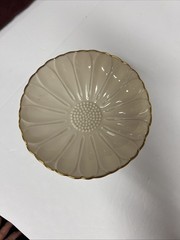 1975 Lenox Charleston Compote Gold Hand Decorated w/ 24-K Gold