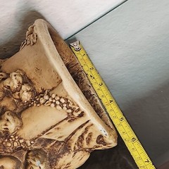 Antique Plaster Relief Hanging Column Decorative Art Greek