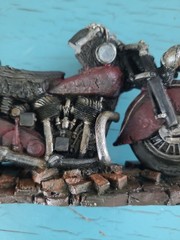 Vintage 1949 Motorcycle Resin Replica Figurine Popular Impots
