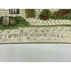 David Winter Y Ddraig Goch Welsh Collection Cottage 1993 Boxed