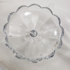 Godinger Ireland Shannon 24% Lead Crystal Pumpkin Fall Halloween Thanksgiving