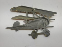 Vintage 1975 Homco Iron Airplanes Set of 4