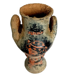 300 BC Ancient Roman Pottery Ceramic Terracotta Vessel Jug Amphora Pot Pitcher
