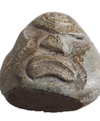 Ancient Prehistoric Neolithic Stone Carved Figurine Idol Worshipper God 3000 BC