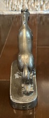 Nuart Creations Jumping Horse Cast Metal Bookends Art Deco Pair Book End