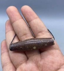 Rare Authentic Old Beautiful Natural Jasper Stone Margarita Bactrian Bead