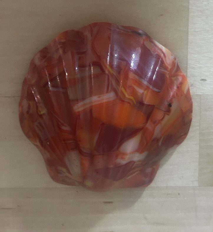 Vintage Akro Agate? Seashell