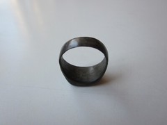 very rare ancient Viking engraved massive bronze ring with runes IX – X AD. (2)