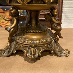 DAV Art NY Angels/Cherubs Putti/Candle Holder Bronze (Heavy)