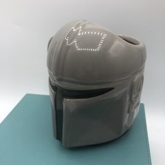 Star Wars 😊 The Mandalorian Mando the Bounty Hunter Helmet Ceramic Mug