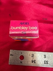 Vintage 70s Avon Fragrance Glace Pin Pal – Bumbley Bee New in Box