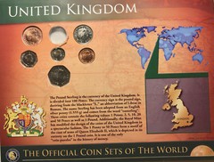 THE OFFICIAL COIN SETS OF THE WORLD BY THE FRANKLIN MINT “UNITED KINGDOM” READ