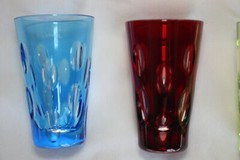 Faberge “Na Zdorovie” Bubble Vodka Shot Glasses- Set of 4 in original box
