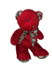Sugar Loaf Red Bear 15” Plush Stuffed Animal Plush Fun