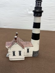 Country Crafts by C Henson Wooden Lighthouse Bodie Island