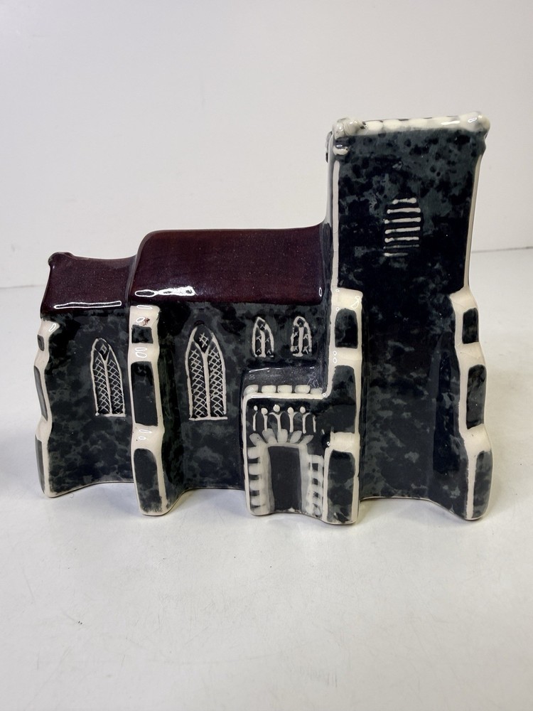 Mudlen End Studio Felsham Suffolk Pottery Miniature House Cottage FELSHAM CHURCH