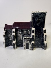 Mudlen End Studio Felsham Suffolk Pottery Miniature House Cottage FELSHAM CHURCH