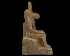 Rare Ancient Egyptian Anubis Statue – Supreme God of Afterlife & Protection BC