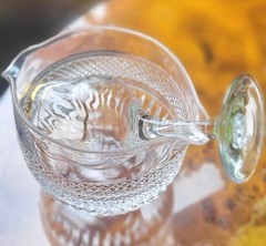 Edwardian Irish Hand Cut Crystal Wine Rinsers, Very Unique, Quality Pieces