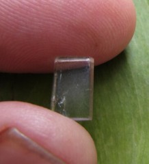 Ancient Goshenite Aquamarine cut stone for ring From Afghanistan