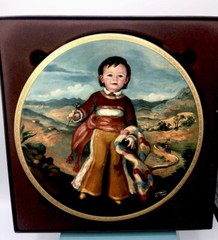 Vintage Pickard China Collectible Plate Children of Mexico Sanchez MIGUEL