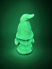 Neil Eyre Designs Halloween horror Haunted Ghost Gnome Vampire Bat Glow in dark