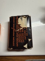 Lot Of 2 Vintage Caticura Soaps In Original Packaging! 1900s Early Advertisement