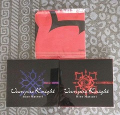 Vampire Knight Moonlight CD-Pack2 Set Unopened Card & Bandana, No Major Scratche