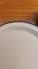 Dark Blue and White Wedgwood Jasperware Lidded Jar Approximately 4 1/2″ tall