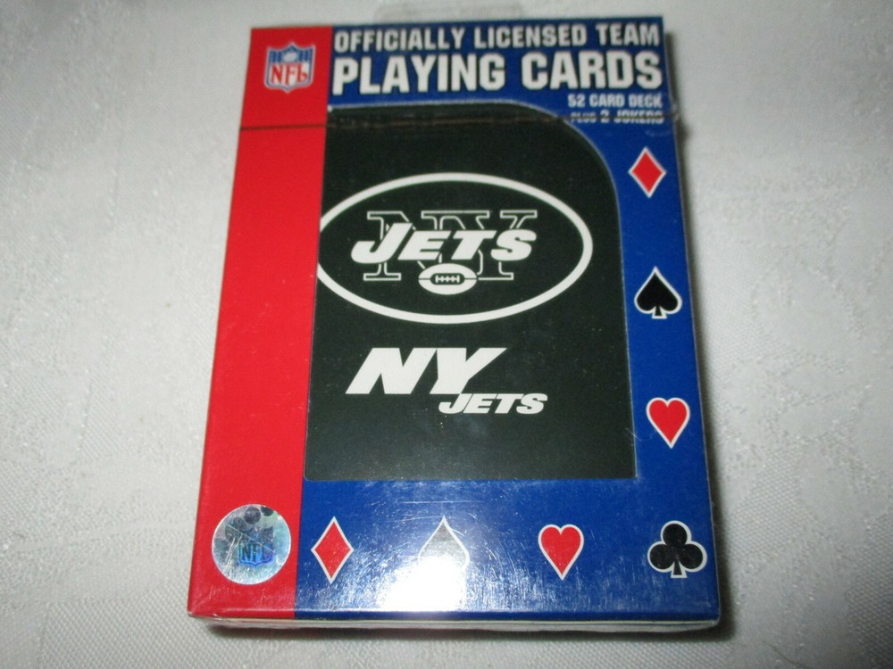NEW YORK JETS PLAYING CARDS #6a – NEW
