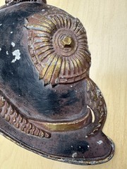 VINTAGE WW1 1870 IMPERIAL PRUSSIAN HELMET CAST METAL WALL HANGING SEXTON 1968