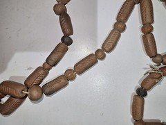 Pre Columbian, Pottery, Necklace, Pendant, Beads.
