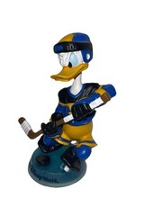 Walt Disney World 7.5″ Donald Duck Hockey Bobble Head Lightning Bolt Jersey