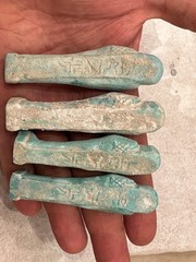 A little Ushabti Egyptian King’s servant Egyptian Antiques Handicrafts pieces BC