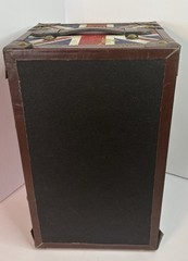 Union Jack UK Flag Treasure Box Chest United Kingdom Trunk Collectible