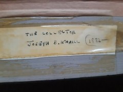 Vintage old Art Old Men Collector stamps post