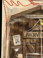 Enesco Small World FRONTIER TOWN, Livery Stable, In Original Packaging, 1976