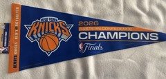 NY KNICKS PENNANT 2026 NBA FINALS EASTERN CONFERENCE CHAMPS BASKETBALL BANNER